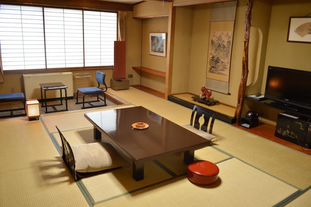 Yumotoya Hotell Matsumoto Rum bild